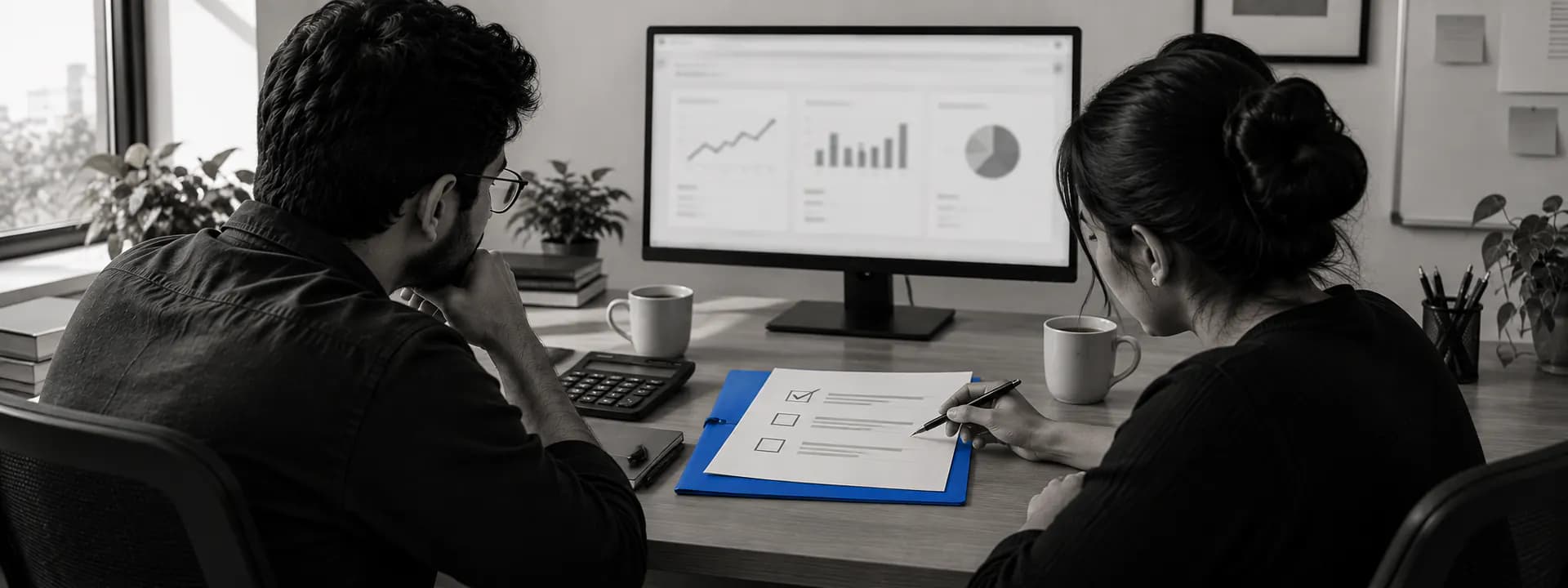 The monthly review · capacity, cost and the model itself on one page