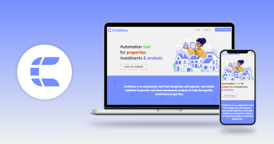 Credifana – Real Estate Chrome Extension UI