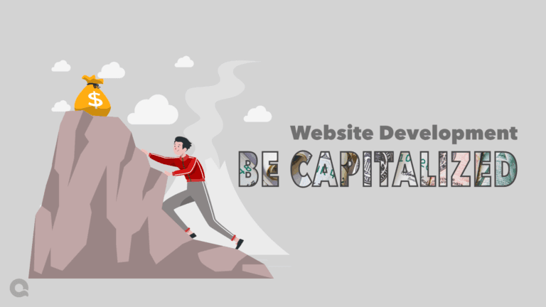 Can Website Development be capitalized?
