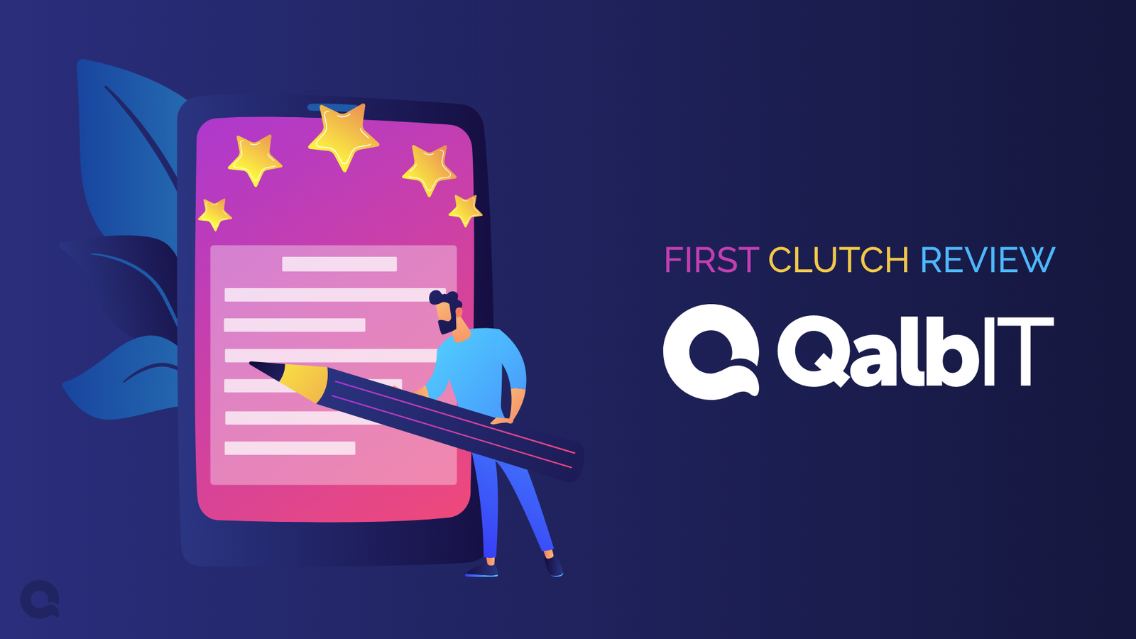 QalbIT Solution Receives First Clutch Review