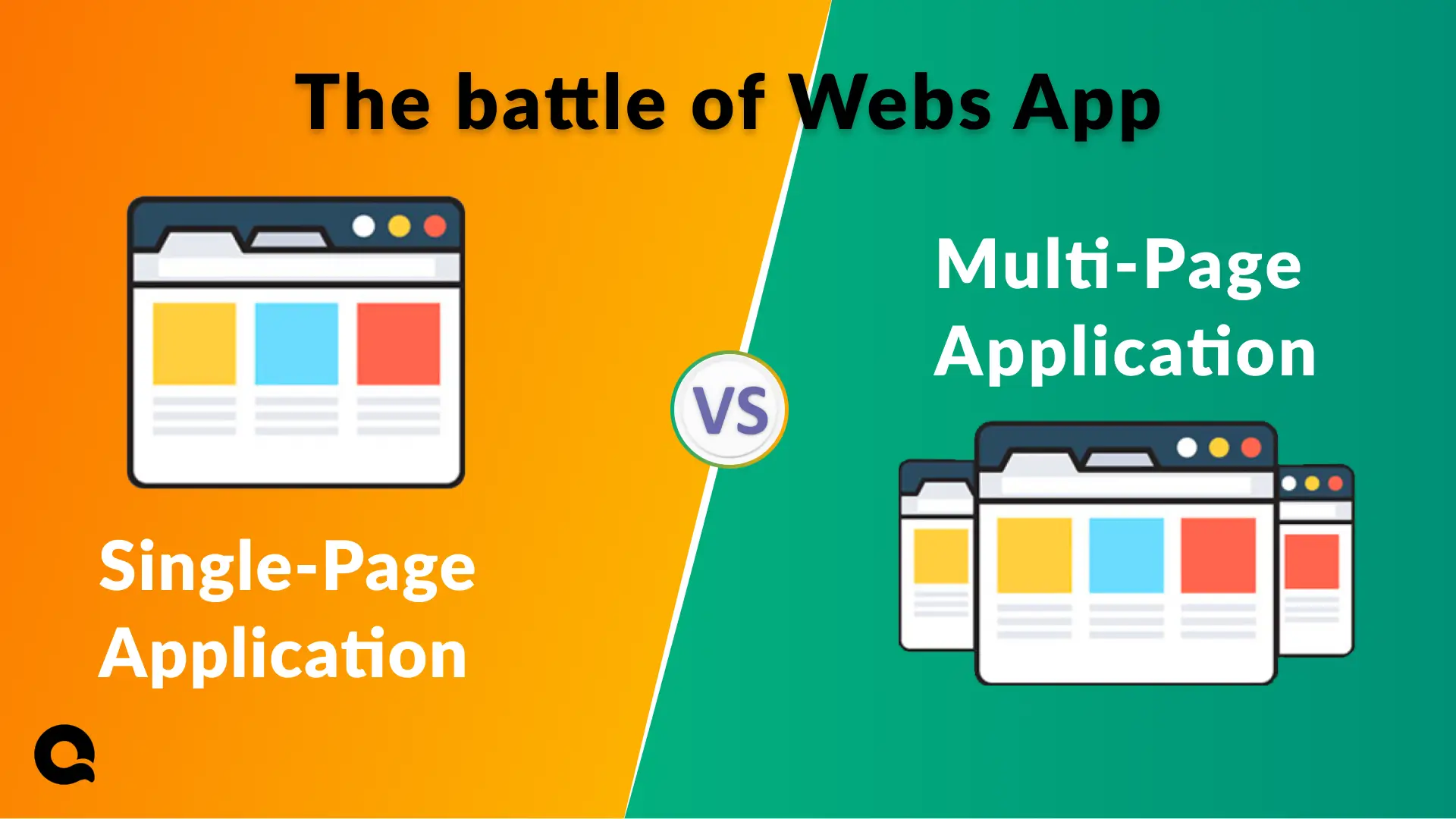 Single-page application Vs multi-page application the battle of Webs App